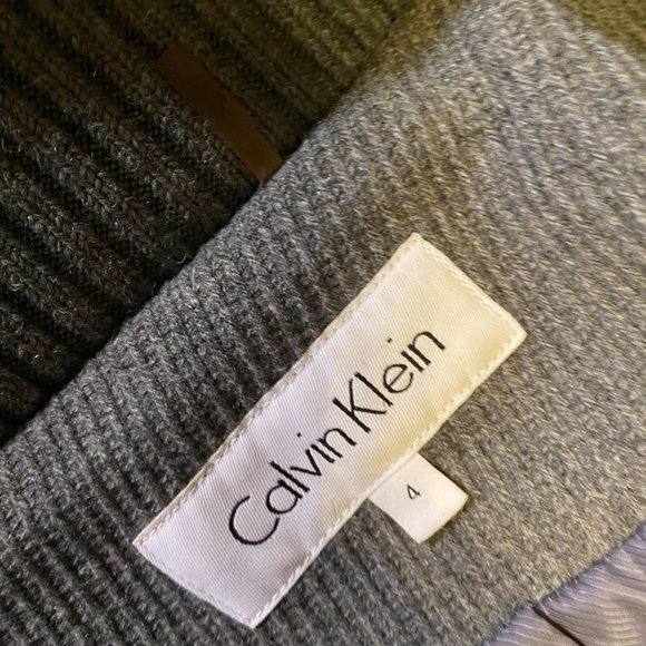 Calvin Klein Women's Winter Grey Size 4 Jacket - Picture 5 of 7